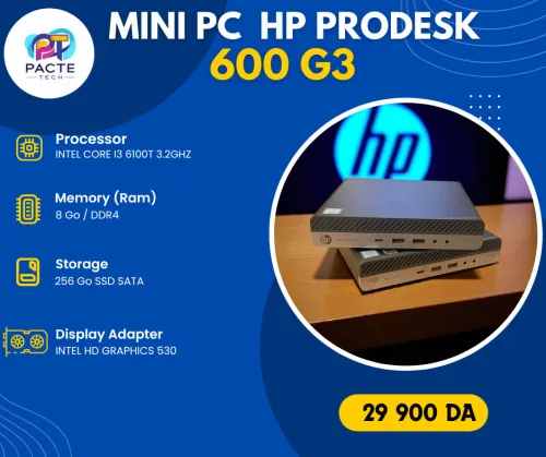 Mini Pc  hp Prodesk 600 g3