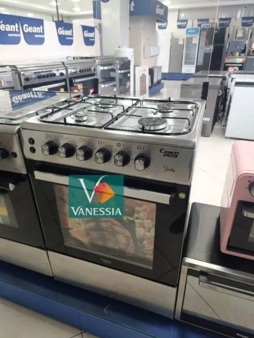 Cuisinière Inox Ventiler Marque Contiglobal By Géant Vesta