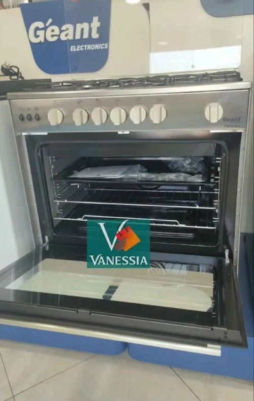 Cuisinière Géant Phoenix 5 Feux Inox