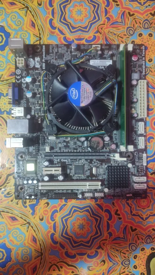 Kit H61 + CPU G1610 + 2gb Ram ddr3