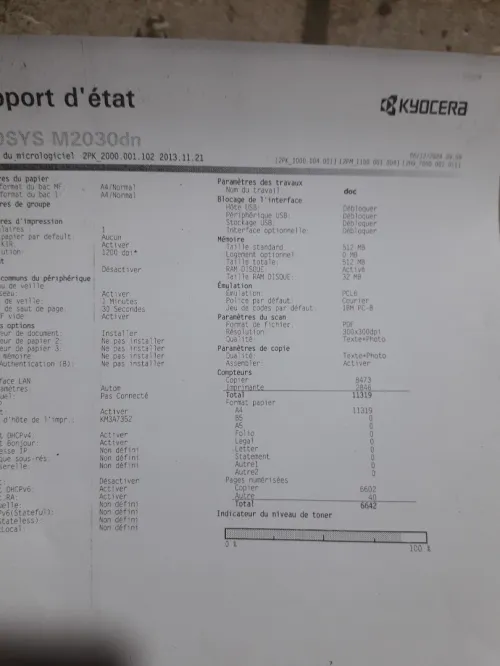 Imprimant Kyocera m2030dn 