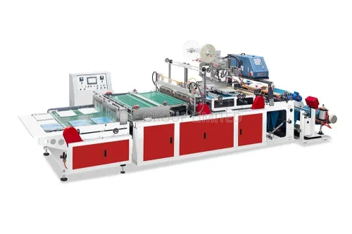 machine fabrication sac en plastique 