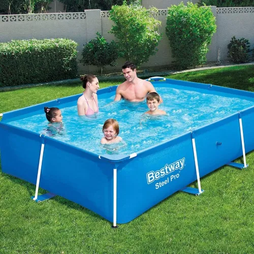 Steel Pro Piscine Rectangulaire 259 x 170 x 61cm Bestway 56403