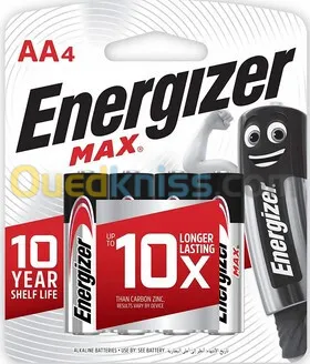 PILE R6 ENERGIZER ALKALINE AA X 4 E91 BP4