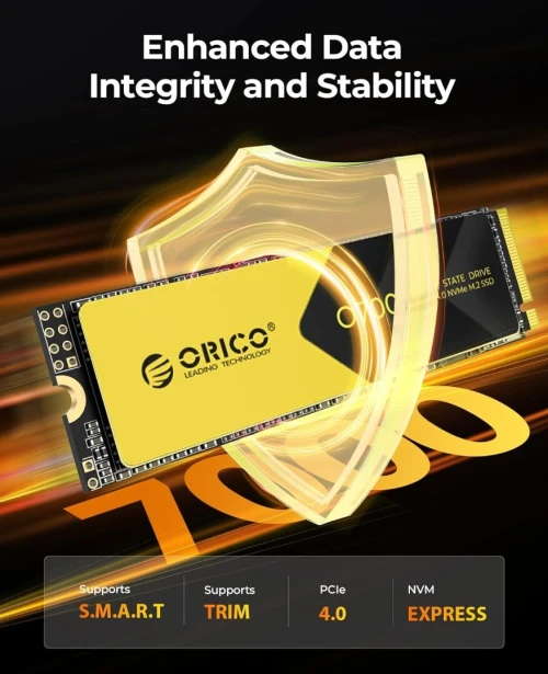 ORICO 2TB NVMe SSD PCIe 4.0 - Up to 7000MB/s