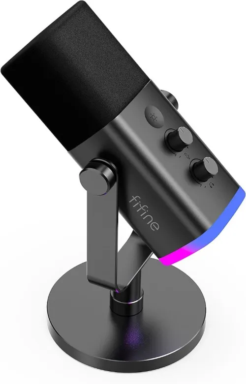 FIFINE Microphone AMPLIGAME AM8 RGB USB/XLR DYNAMIC