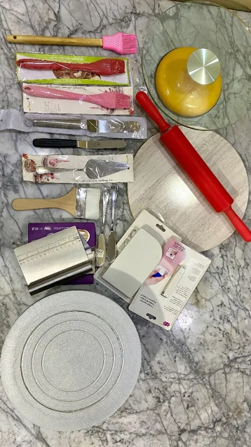 Pack ustensiles cake design 