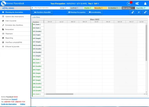 Logiciel de Gestion Hôtelière Professionnel Solution Complète pour Hôtels & complexes