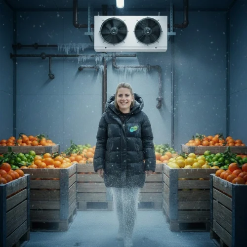 FREEZBE Solution complète de stockage frigorifique pour fruits et légumes
