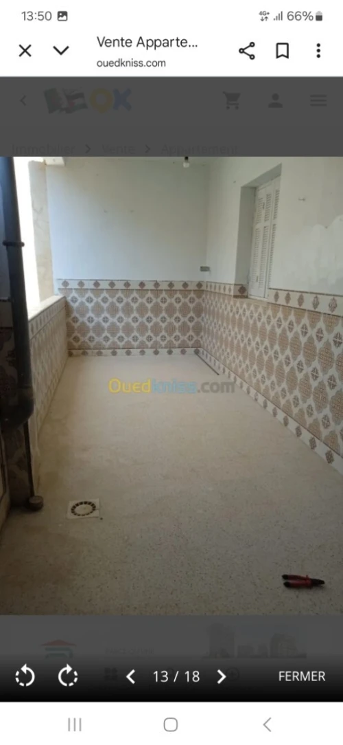 Vente Appartement Niveau de villa F4 Souk Ahras Souk ahras