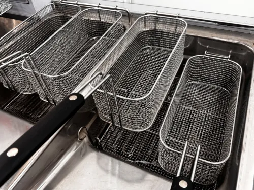Friteuse électrique série 900 4 bacs avec vidange