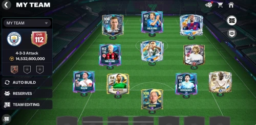 Compte fc mobile ovr 112