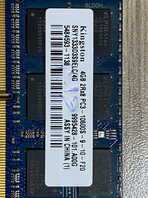 RAM KINGSTON DDR3 4GB