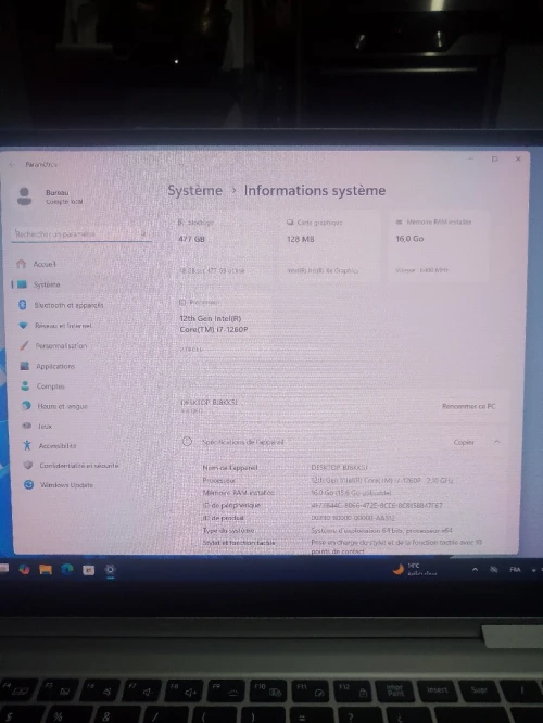 Samsung galaxy Book 2 pro 360