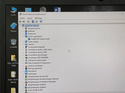 DELL LATITUDE 5580 / I5 7 EME / 8G / 256 SSD /15.6 FHD