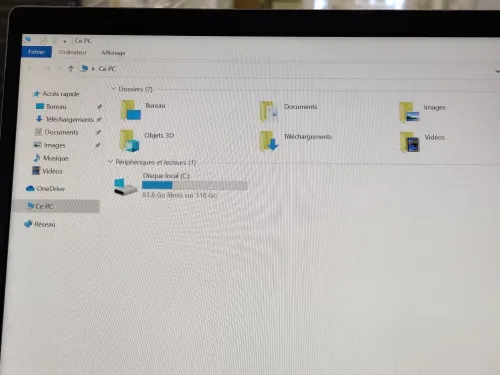 THINKBOOK  / INTEL I7 10 EME / 4 G / 128 / 14 FHD