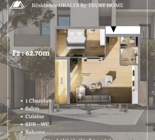 Vente Appartement F4 Oran Oran