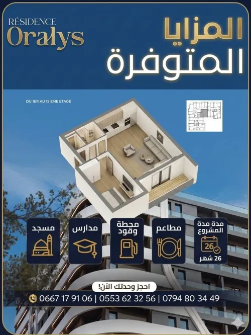 Vente Appartement F3 Oran Oran