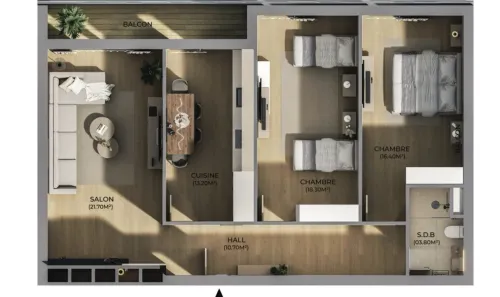 Vente Appartement F4 Oran Oran
