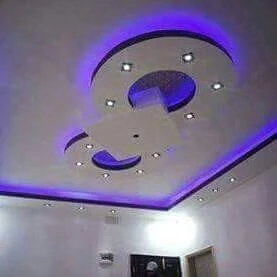 Décoration Faux plafond placo plâtre démontable PVC et peinture