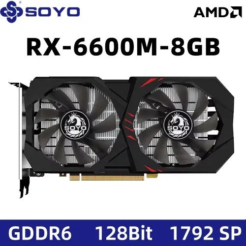 AMD Radeon RX6600M Dekstop 8G Graphics Card GDDR6