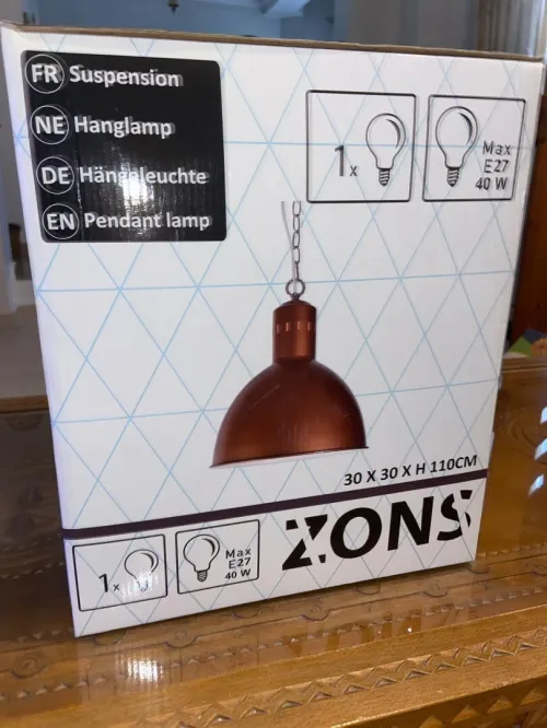 Suspension style industriel 