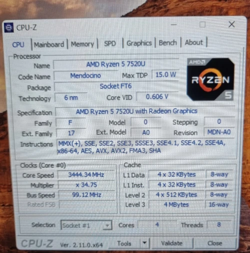Lenovo  IdeaPad Slim 3 15AMN8