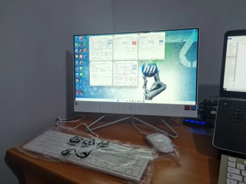 HP All in One AIO 22 avec double carte graphique