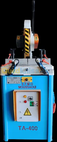Tronçonneuse A Disque Aluminium. SFMO Moussaoui TA/400 منشار القرص الألمونیوم