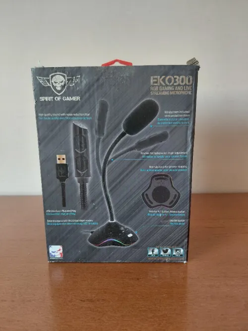 Microphone Of Gamer EKO 300 RGB