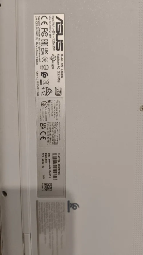 Asus vivobook 14 X1407Q