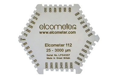 Elcometer 112 Peignes hexagonaux pour film humide (Acier Inoxydable) Elcometer 112