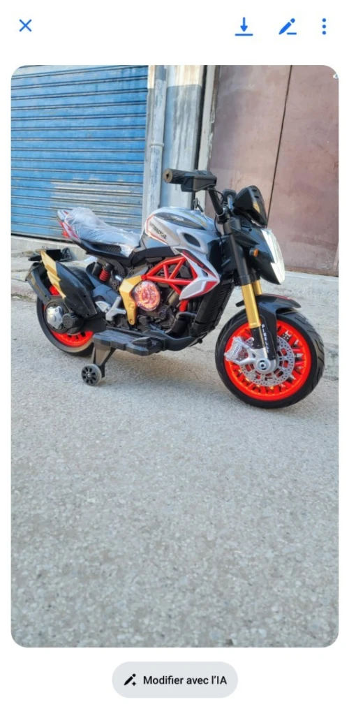 Moto electrique enfant