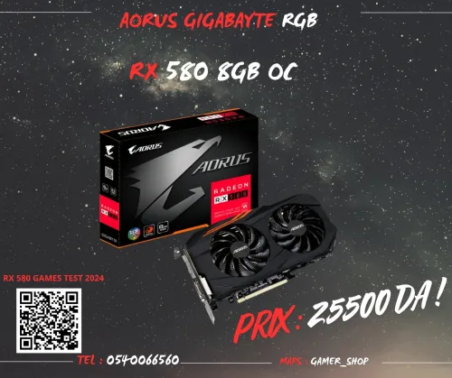 AORUS RX 580 8GB RGB