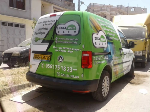 Habillage vehicules et vitrines