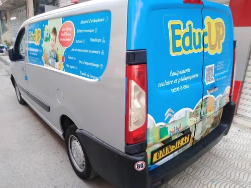 Habillage vehicules et vitrines