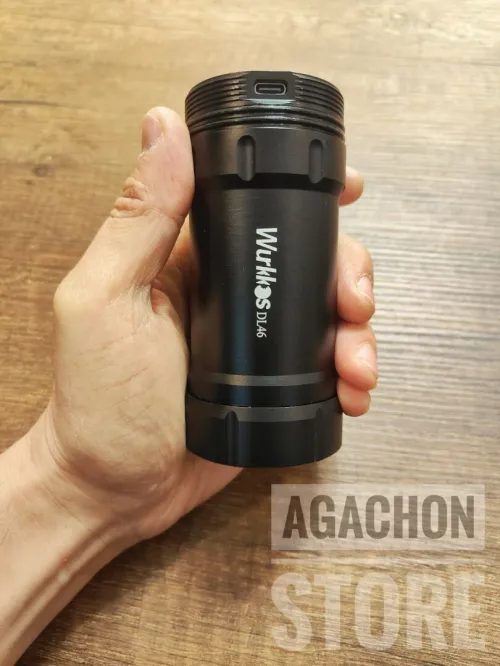 Lampe Torche WURKKOS DL46 - 20000 Lumen Chasse Sous Marine Plongée (Rechargeable)