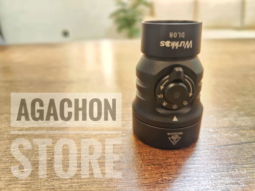 Lampe Torche WURKKOS DL08 - 3600 Lumen UV/RED Chasse Sous Marine Plongée (Rechargeable)
