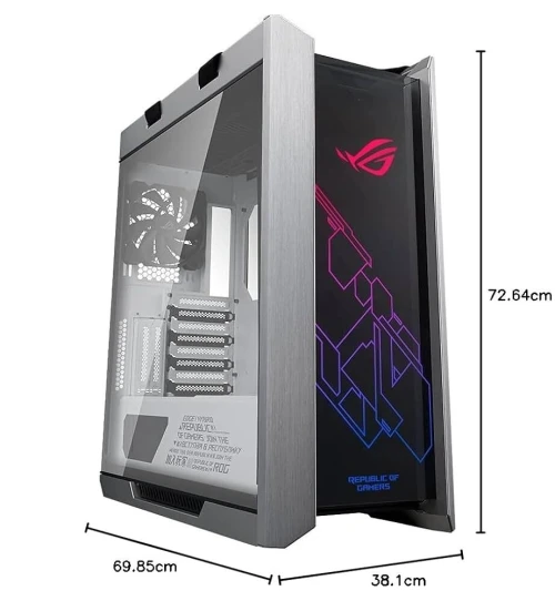 boitier rog strix helios white edition