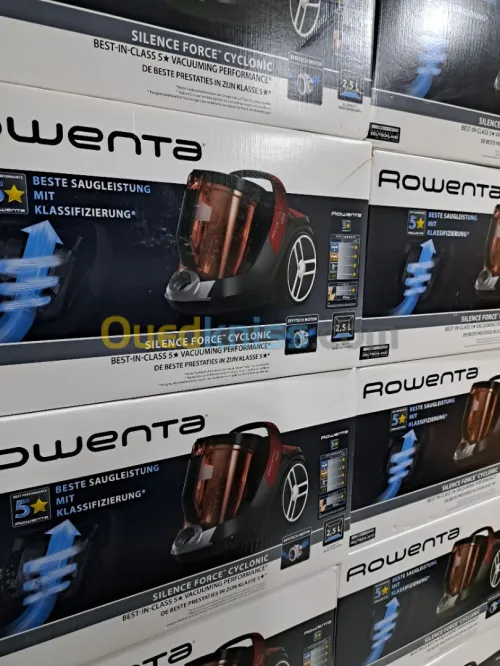 ASPIRATEUR ROWENTA SANS SAC SILENCE FORCE CYCLONIC 5 ÉTOILE HOME&CAR KIT 