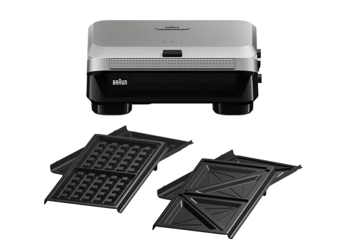 GAUFRIER BRAUN SNACKMARKER 5 2IN1 800WATT 