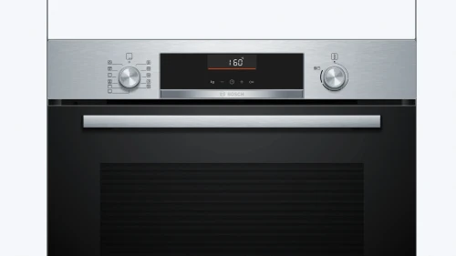 FOUR BOSCH ENCASTRABLE ÉLECTRIQUE VENTILÉ 71L INOX SÉRIE 6 HYDROLYSE AIR FRYER HBG536ES4 EUROPÉEN