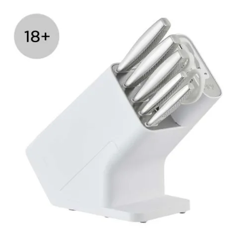 BLOC COUTEAU NINJA 6 PIÈCES BLOC BLANC K62006EUWH EUROPÉEN