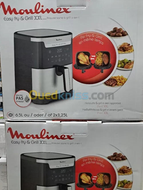 FRITEUSE MOULINEX EASY FRY & GRILL XXL 2IN1 6.5L 1800WATT EZ801D10 