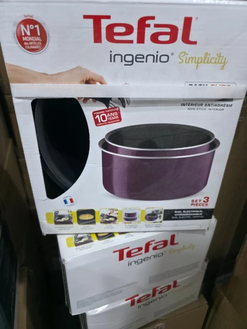 KIT TEFAL CASSEROLE INGENIO SIMPLICITY 3 PIÈCES 20CM 18CM  MADE IN FRANCE