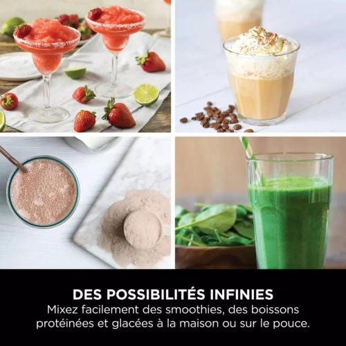 BLENDER NINJA BLAST SANS FIL 530ML BC151 EUROPÉEN