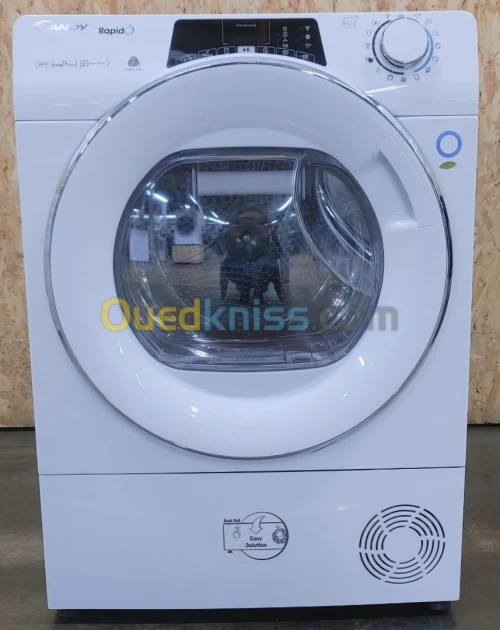 SÈCHE LINGE CANDY 9KG POMPE À CHALEUR A +++ WIFI ROE H9A3TCEX-S