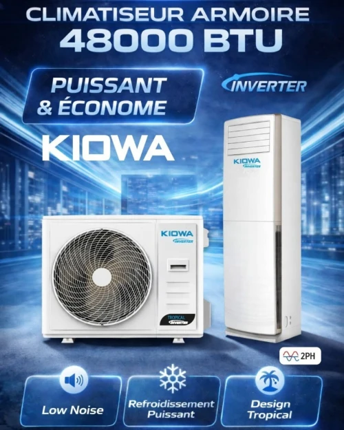 CLIMATISEUR KIOWA ARMOIRE 60000 BTU 48000 BTU