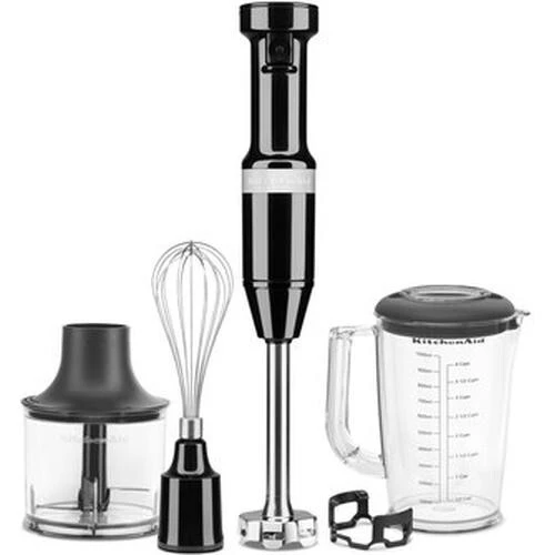 KIT MIXEUR INOX  KITCHENAID AVEC ACCESSOIRE 5KHBV83