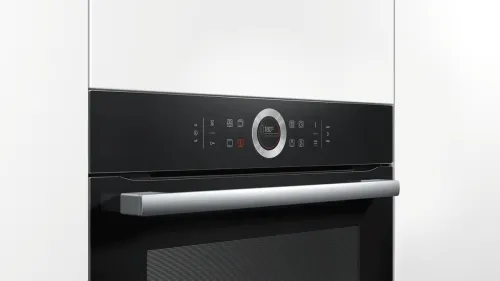 FOUR BOSCH ENCASTRABLE SÉRIE 8 ÉLECTRIQUE VENTILÉ 71L PYROLYSE 8 PROGRAMME HBG672BB1S